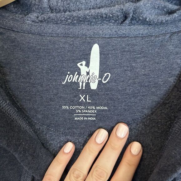 Johnnie-O Carrie Pullover Hoodie Minnesota‎ Twins Women's  XL Blue MLB Baseball - Picture 3 of 7